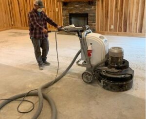 polished concrete flooring fayetteville