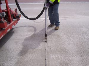 How to clean between expansion joints