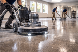 Polishing Concrete Floors