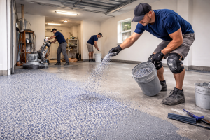 Epoxy Garage Floors in Rockfish