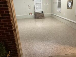 epoxy garage flooring in Spring Lake NC
