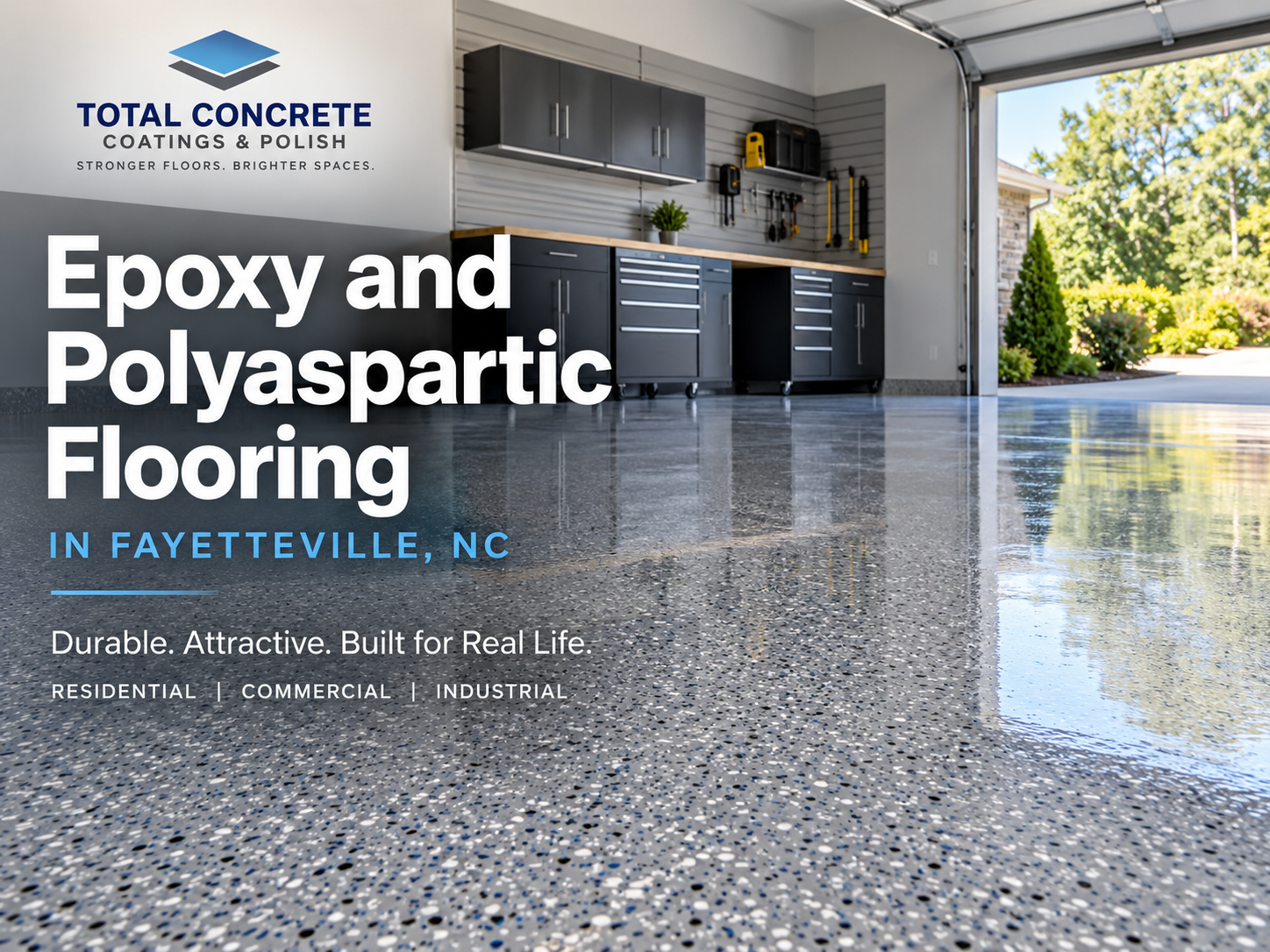 Epoxy and Polyaspartic Flooring in Fayetteville, NC