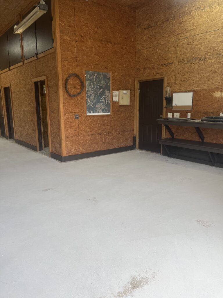 Concrete floor project photograph in Fayetteville, NC by Total Concrete Coatings and Polish